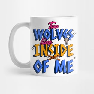 Wolf Howling T-Shirt Mug